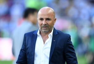 Sampaoli y cambio del Kun Agüero: 