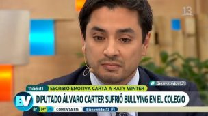 Álvaro Carter confesó que aún sufre bullying de sus ex compañeros de colegio