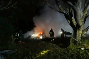 CAM se adjudicó nuevo ataque incendiario en la región de La Araucanía