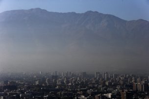 Intendencia decreta preemergencia ambiental para este domingo en la Región Metropolitana