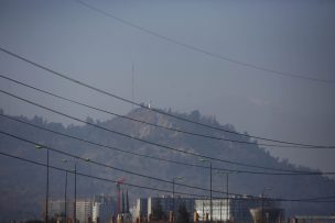 Nueva alerta ambiental para mañana, a pesar de sistema frontal del domingo