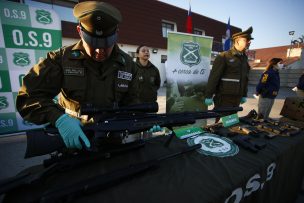 Fiscalía indaga incautaciones de armas de guerra