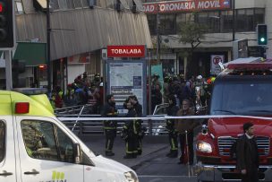 Incendio en estación Tobalaba provocó múltiples inconvenientes durante 3 horas