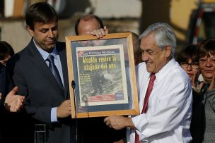 Presidente Piñera recordó la “atajada del año” de 2013 en Bajos de Mena