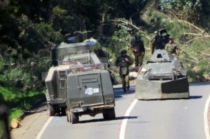 Desconocidos incendian vehículo y atacan a balazos a Carabineros en Ercilla