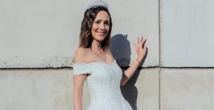 La verdad tras la comentada foto de Maly Jorquiera con vestido de novia