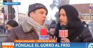 Hito de la TV chilena: Frío provocó una 