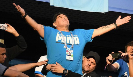 “Maradona poseído”: El meme sensación que dejó la clasificación de Argentina