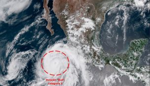 Declaran alerta naranja en zona turística de México ante tormenta tropical Bud