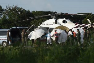 Los niños rescatados de la cueva están bien de salud y en cuarentena