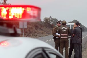 Mujer murió tras ser atropellada por un vehículo de Carabineros