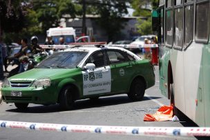 Hombre de 19 años murió tras ser atropellado por un bus del Transantiago