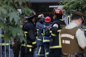 Anciano falleció en incendio de su vivienda en Las Condes