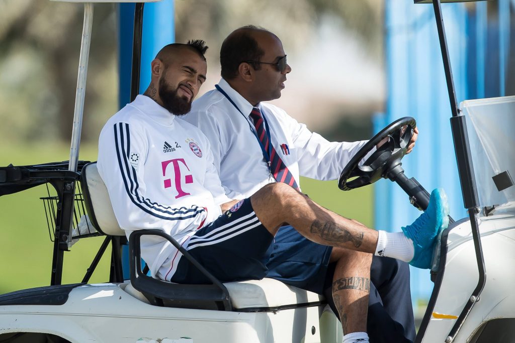 Arturo Vidal dejó la pretemporada del Bayern Múnich