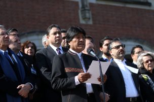 Evo Morales confirmó que se encuentra en buen estado de salud