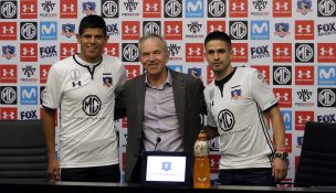 Colo Colo presentó oficialmente a Esteban Pavez y a Damián Pérez