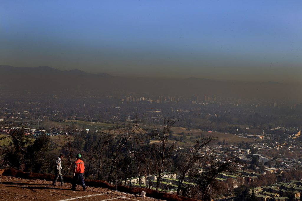 Declaran preemergencia ambiental para este miércoles en Región Metropolitana