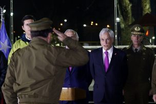 Sebastián Piñera encabezó quinta ronda preventiva de seguridad