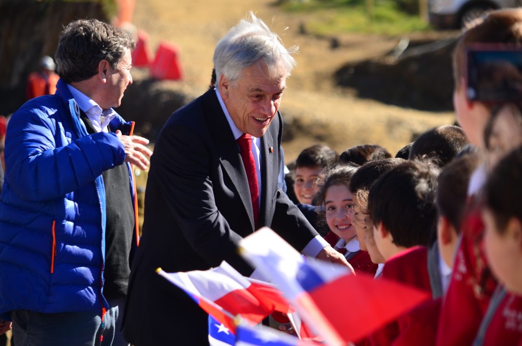 Piñera en Santa Olga: “Está renanciendo con mucha fuerza”