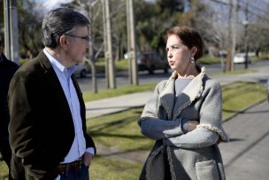 Ministra Hutt y alcalde Lavín supervisan cámaras de fiscalización en Las Condes