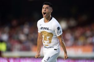 Felipe Mora anotó un gol en el triunfo de Pumas ante Veracruz