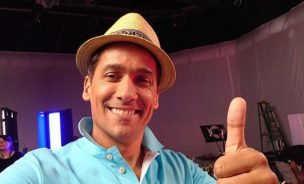 Rafael Araneda se encuentra con reconocido reggaetonero en Miami