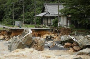 Sube a 44 muertos y 21 desaparecidos el balance por lluvias torrenciales en Japón