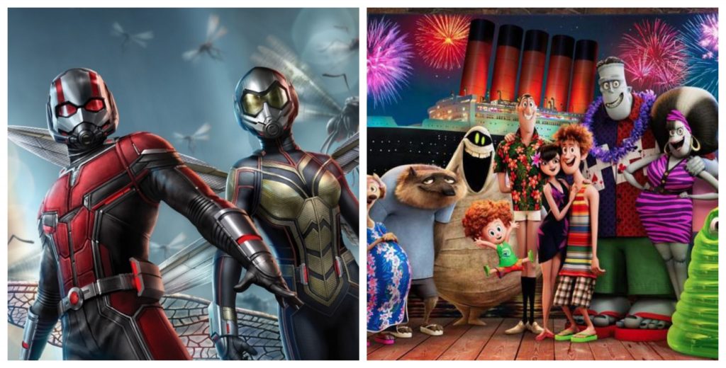 Estrenos de Cine : Ant-Man y la Avispa – Hotel Transylvania 3