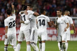 Real Madrid golea en Girona y se pone líder delante del Barça