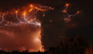 Pronostican tormentas eléctricas entre La Araucanía y Aysén