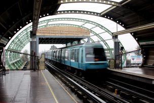 Metro debió interrumpir parcialmente su servicio en la línea 5 esta mañana