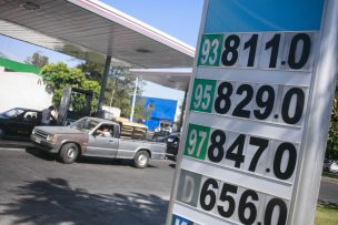 Precios de los combustibles tendrán una importante alza