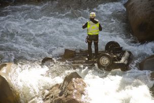 Dos personas fallecieron tras caer a un río en la Región de La Araucanía