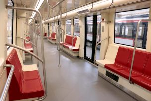 Metro presentó nuevos trenes armados en el país para las líneas 2 y 5