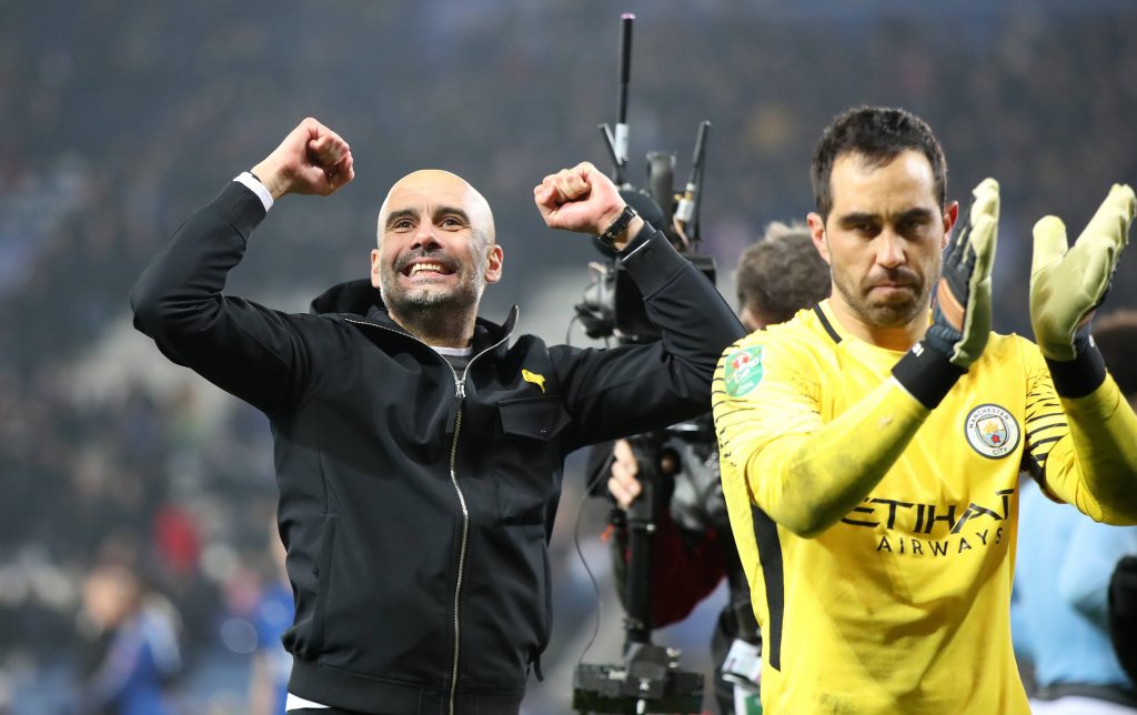 Guardiola y la continuidad de Bravo: “Tiene un año más de contrato y se va a quedar aquí”