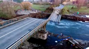 Vecinos de Puerto Octay exigen puente mecano en viaducto de Cancura
