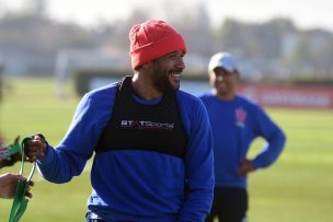 Beausejour volvió a los entrenamientos de la U