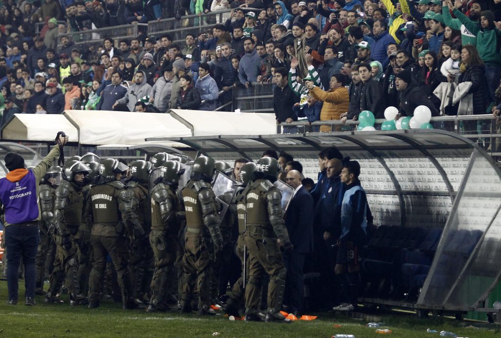 Hinchas de Temuco denunciaron provocación de la banca de San Lorenzo