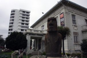 Investigarán si moai de Viña del Mar fue robado o no