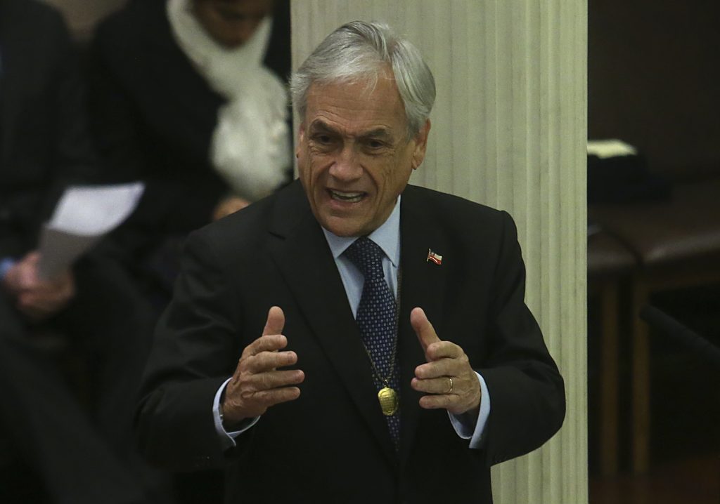 Piñera por nube tóxica: “Probablemente sea óxido de azufre particulado”