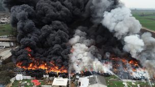 Santiago presenta buena calidad del aire para este viernes pese a megaincendio