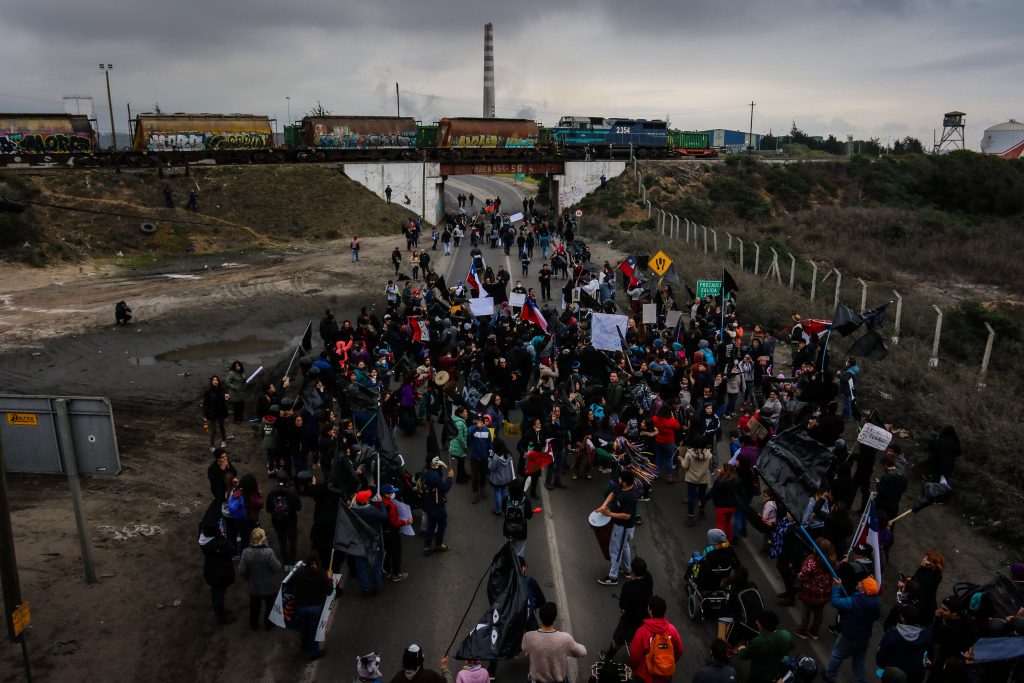 QUINTERO: Nueva marcha de protesta y se inician las clases on line