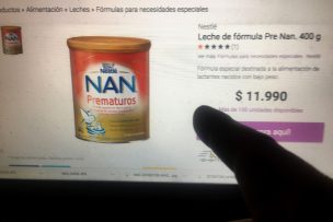 Minsal repartirá alimento en reemplazo de NAN Prematuros y sancionará a Nestlé