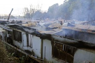 Cortocircuito pudo ser origen de incendio en Hogar de ancianos en Chiguayante