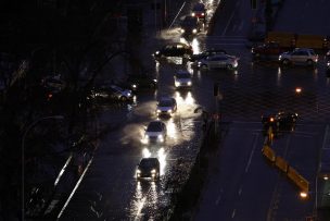 Cortes de luz y semáforos apagados en diversos sectores de la capital por lluvia