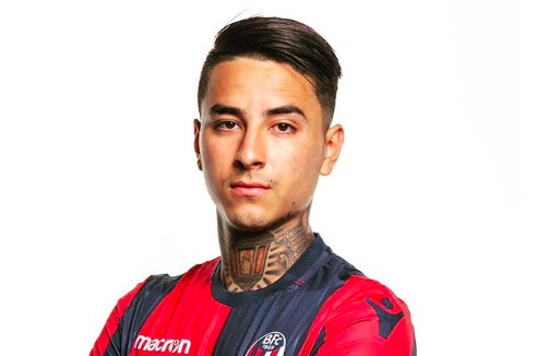 Pulgar fue titular en empate entre Bologna y Frosinone