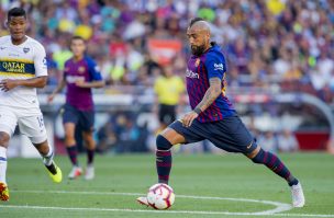 Vidal podría ser titular en el Barcelona ante posible partida de dos figuras