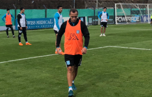 Díaz y Mena ya entrenan con Racing