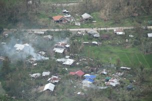 La intensidad y furia del supertifón Mangkhut es captada en aterradores imágenes