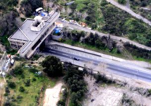 Accidente de tránsito obligó a cortar el tránsito en el túnel Lo Prado